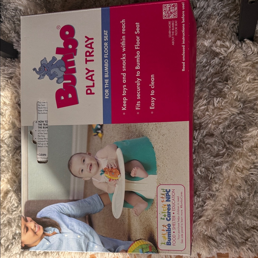 Bumbo Play Tray - White